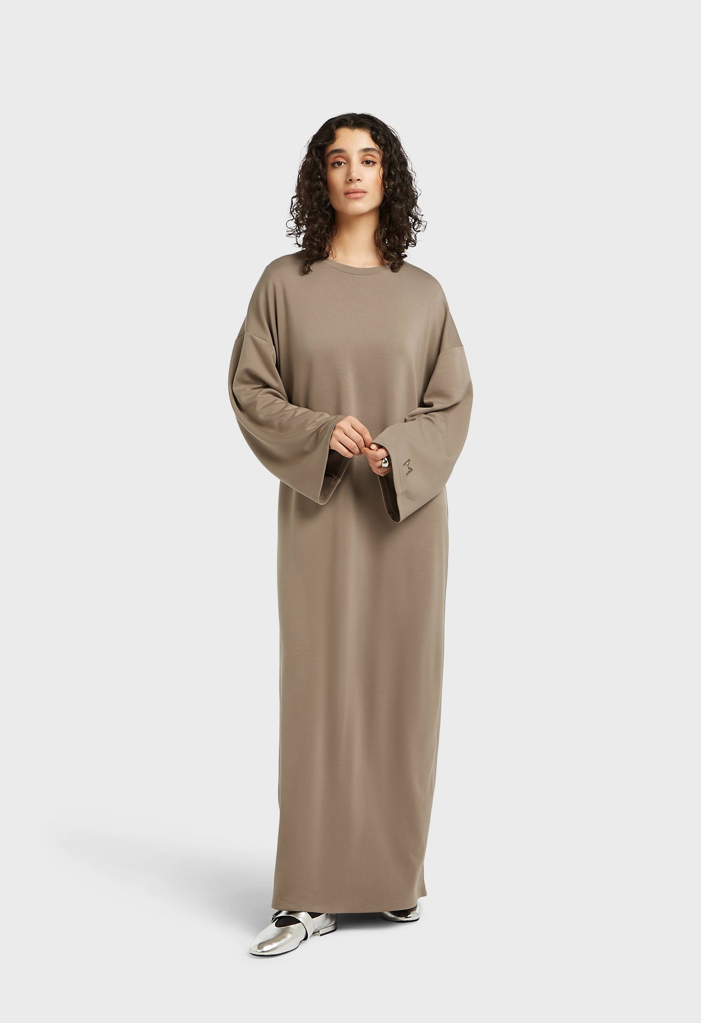 Soft Rayon Dress | Desert Brown