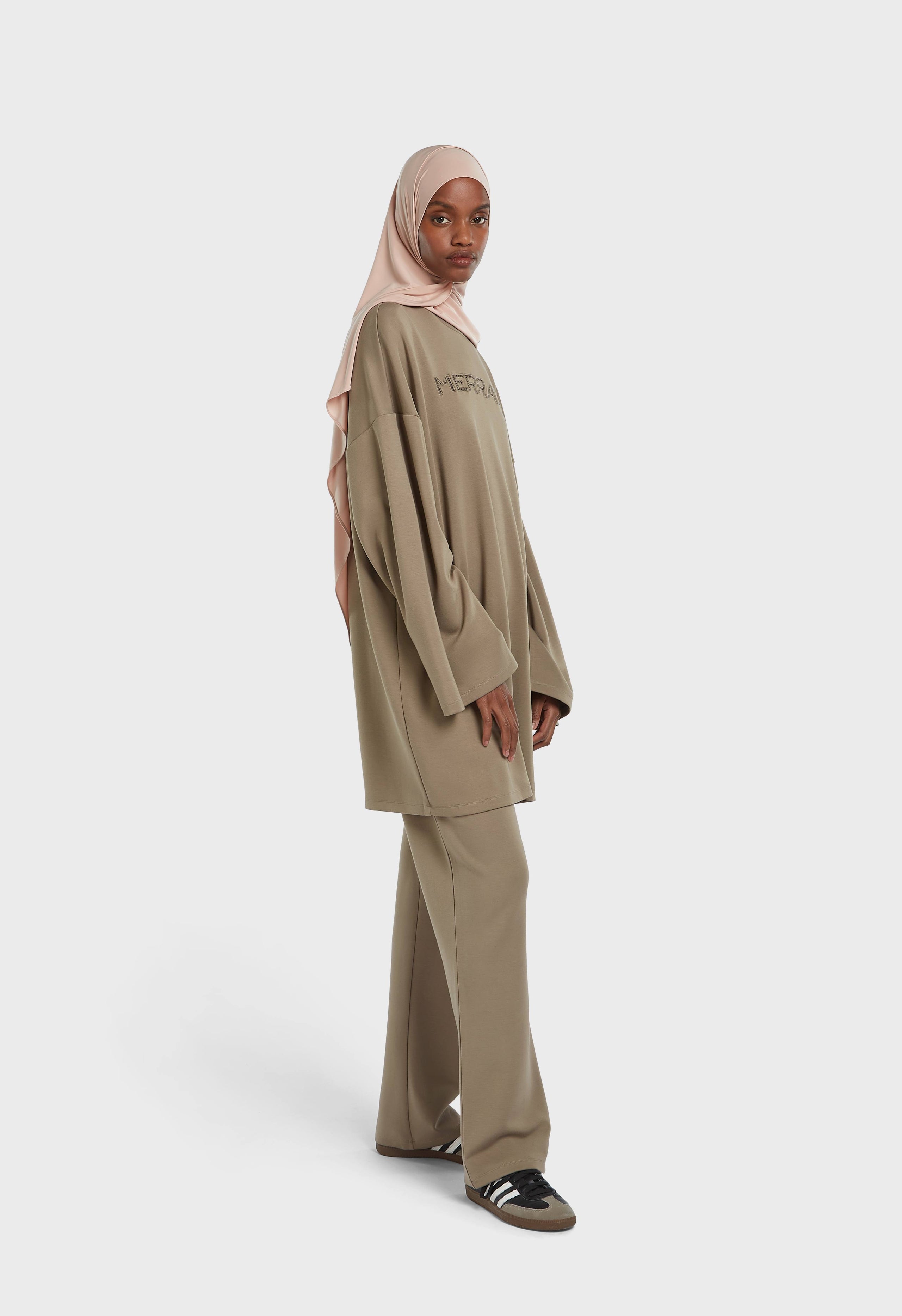 Soft Rayon Pants | Desert Brown