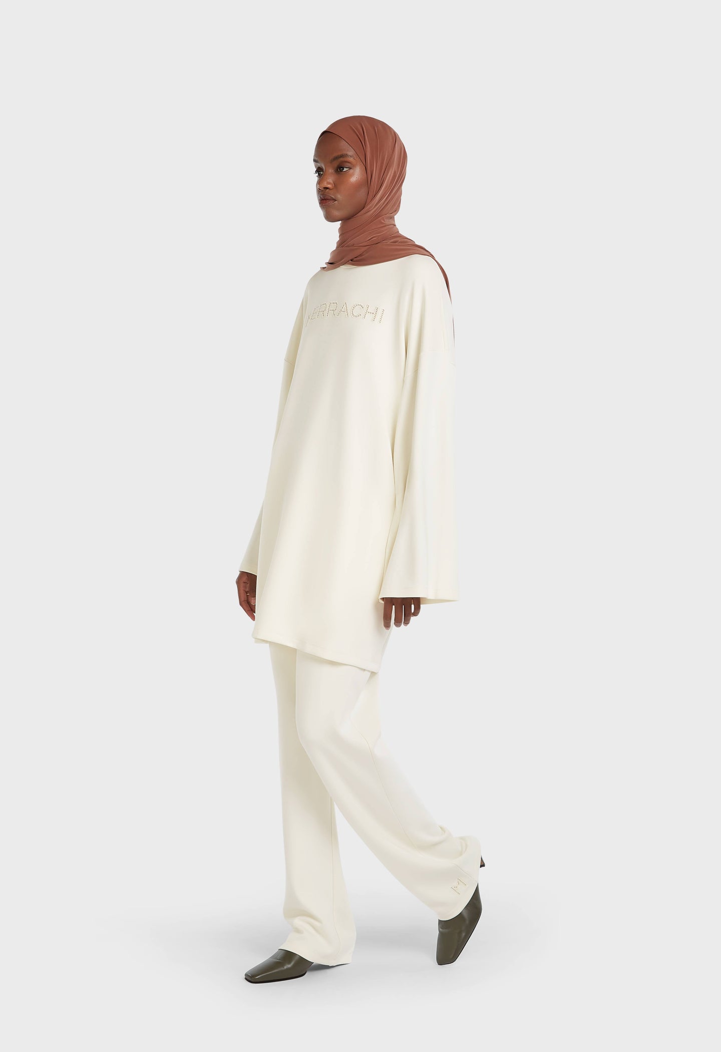 Soft Rayon Pants | Off White