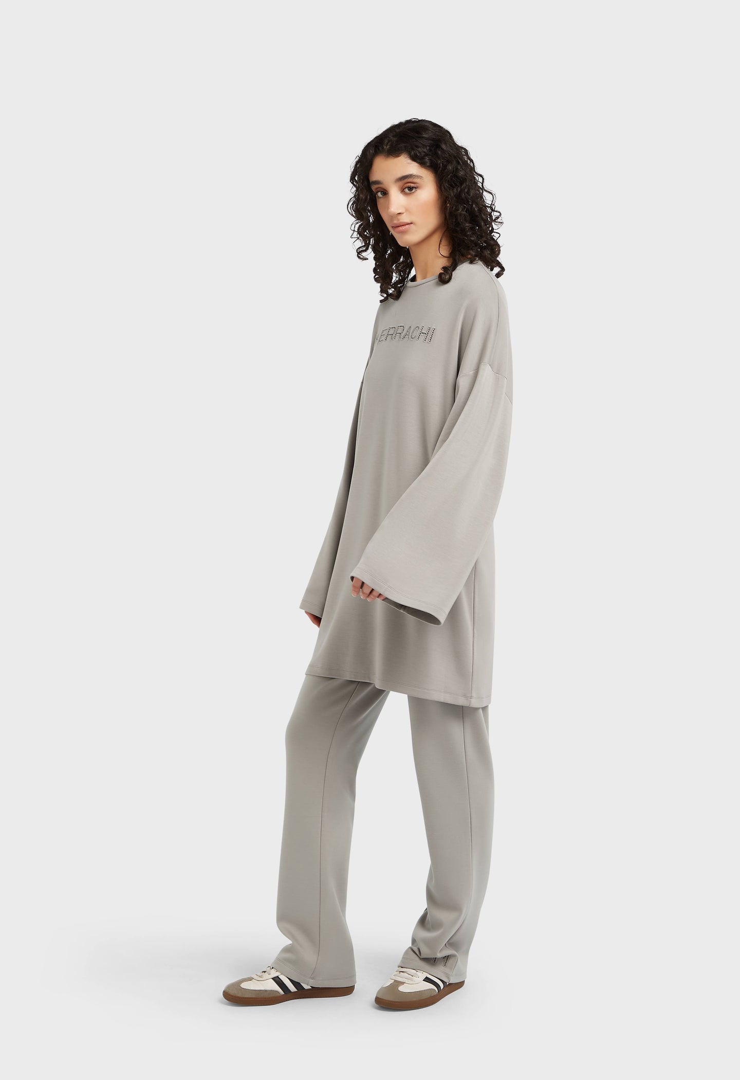 Soft Rayon Pants | Pebble