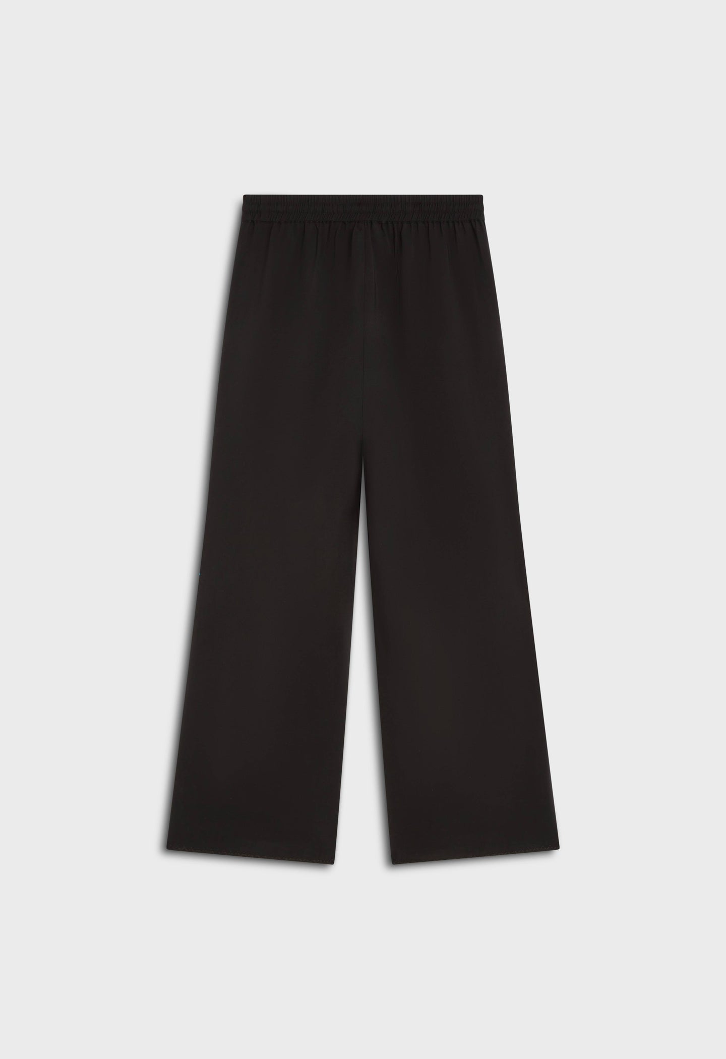 Soft Woven Tailored Pants | Black