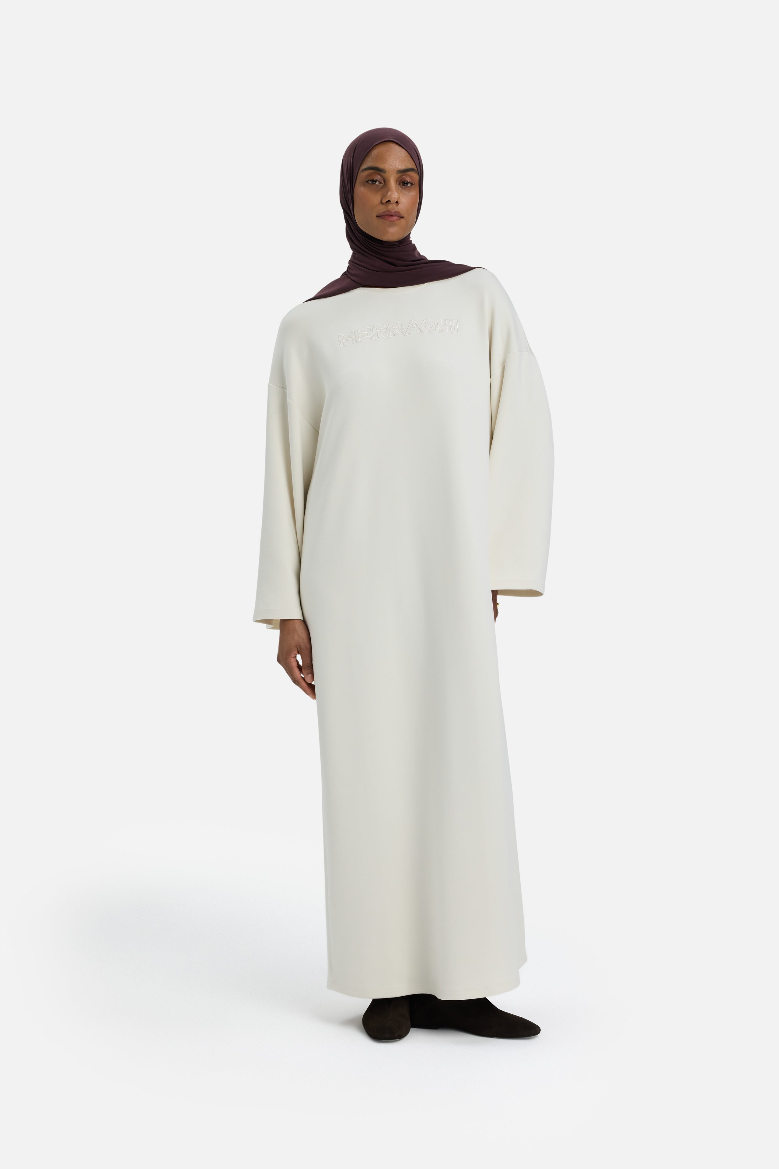 Soft Rayon Dress | Off White