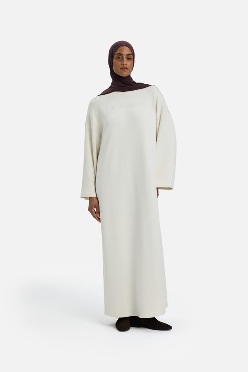 Soft Rayon Dress | Off White