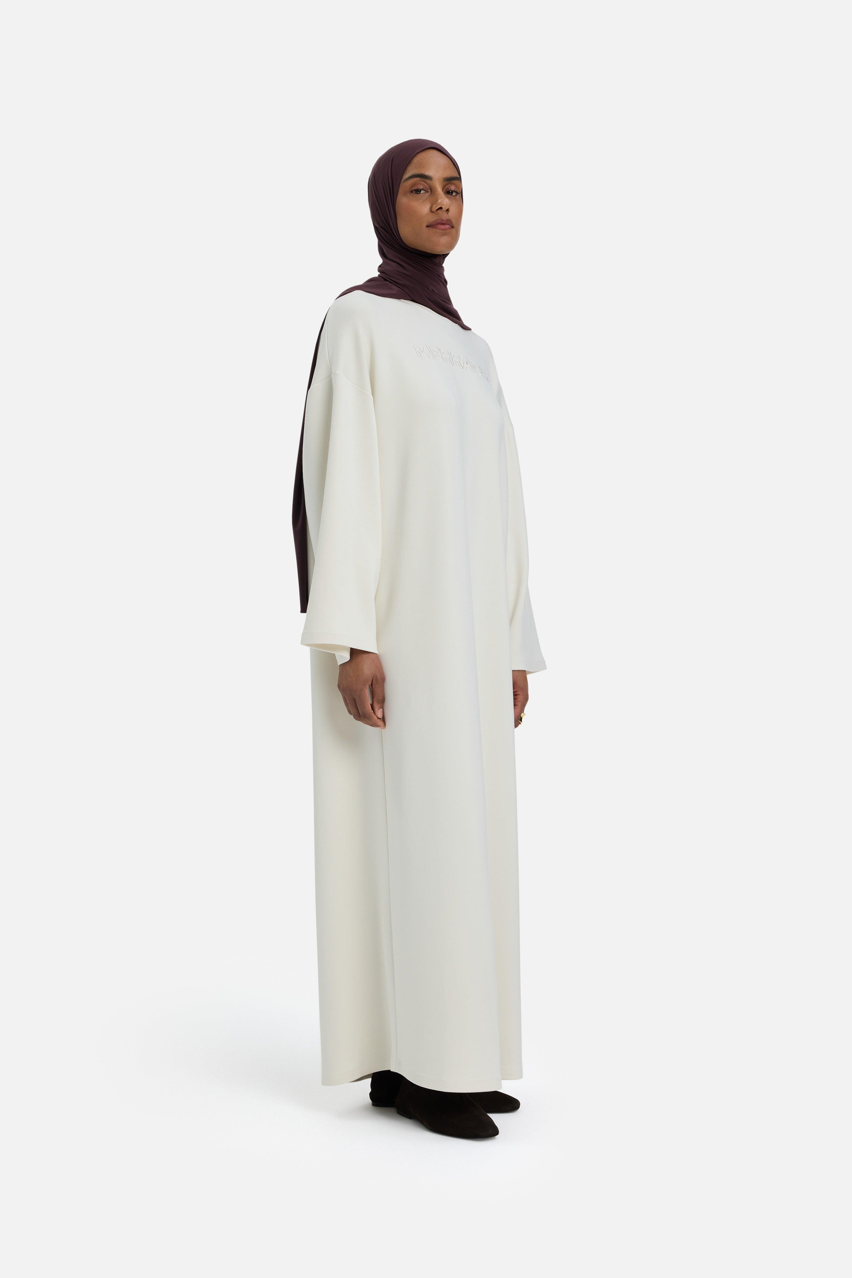 Soft Rayon Dress | Off White