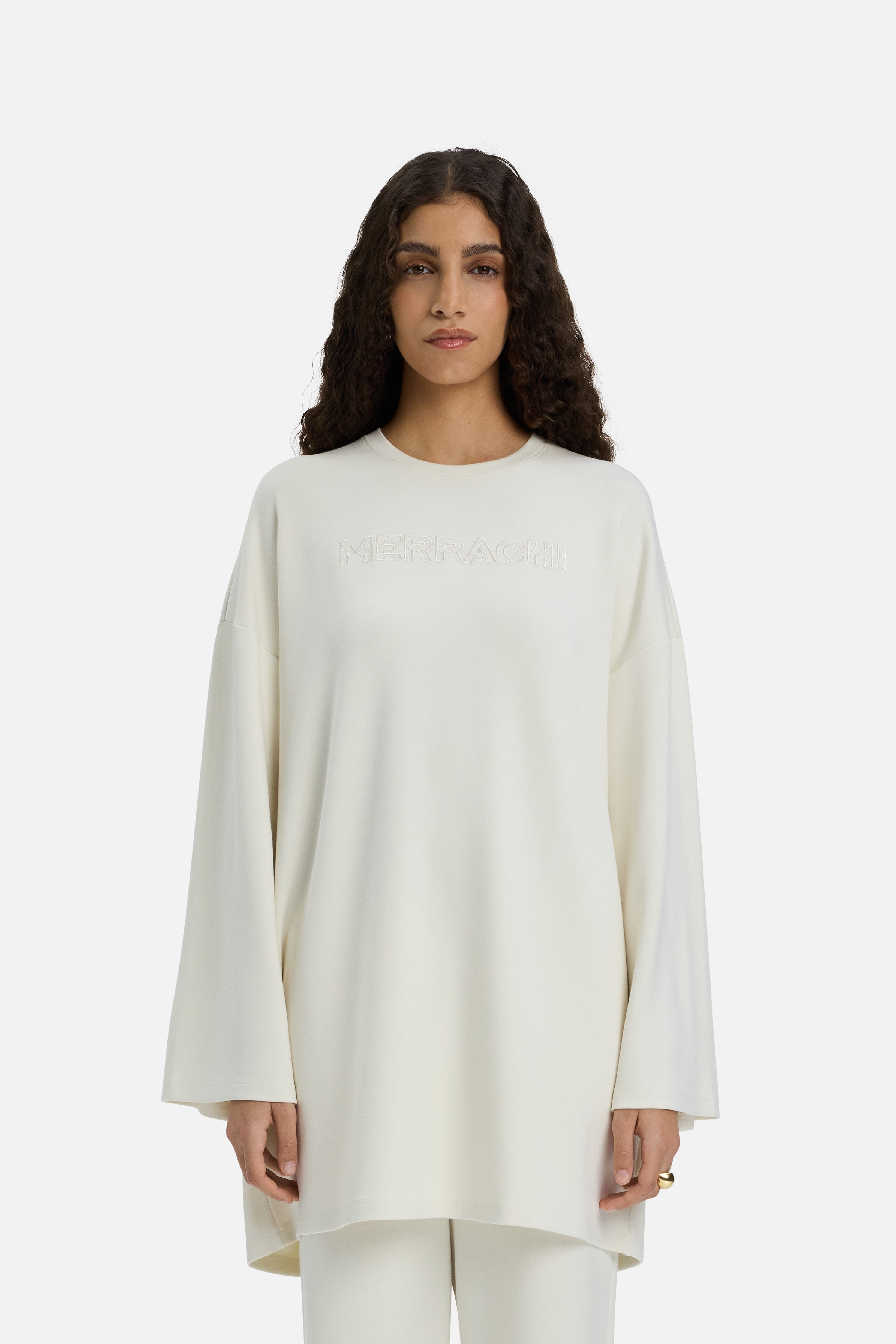 Soft Rayon Top | Off White