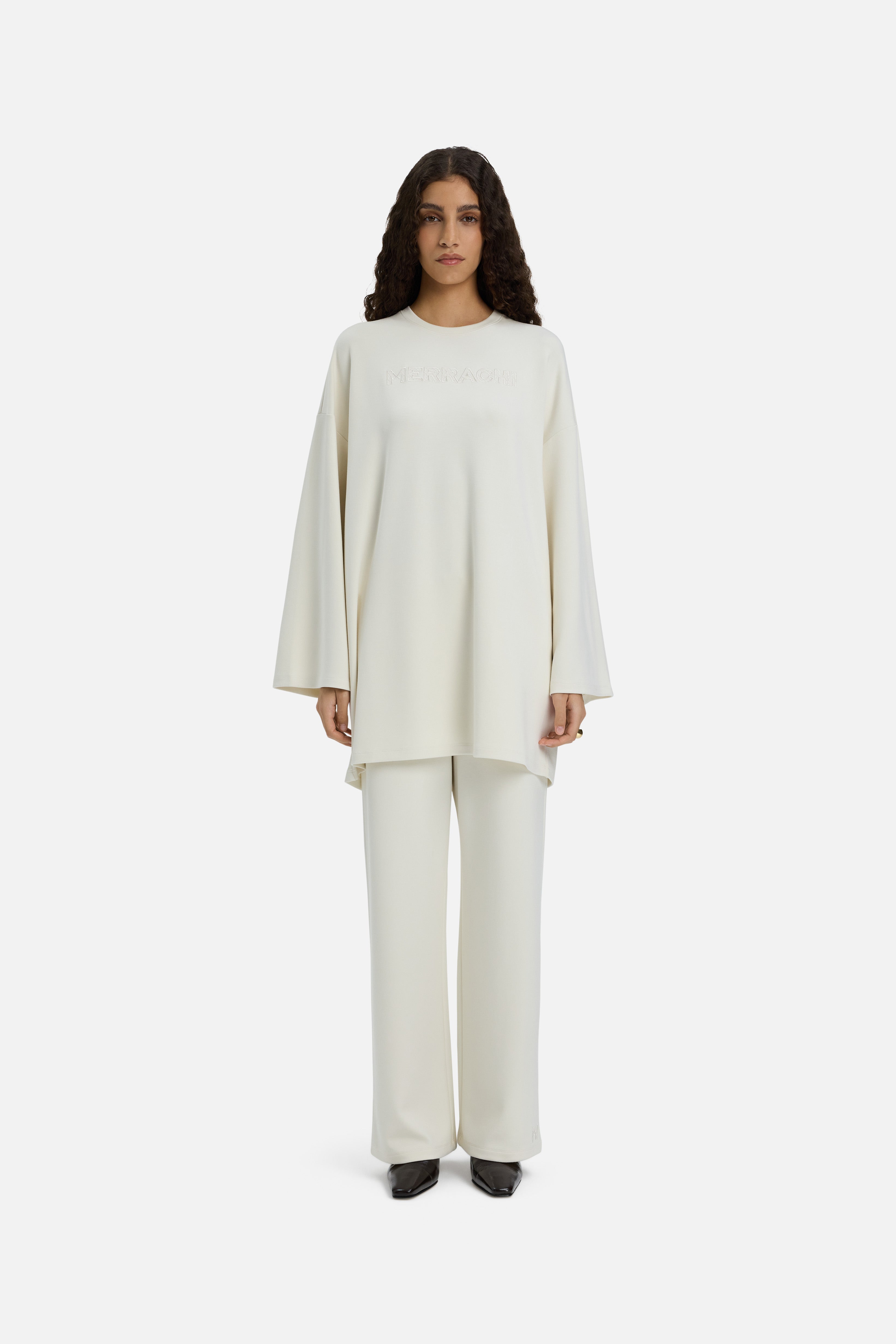 Soft Rayon Top | Off White