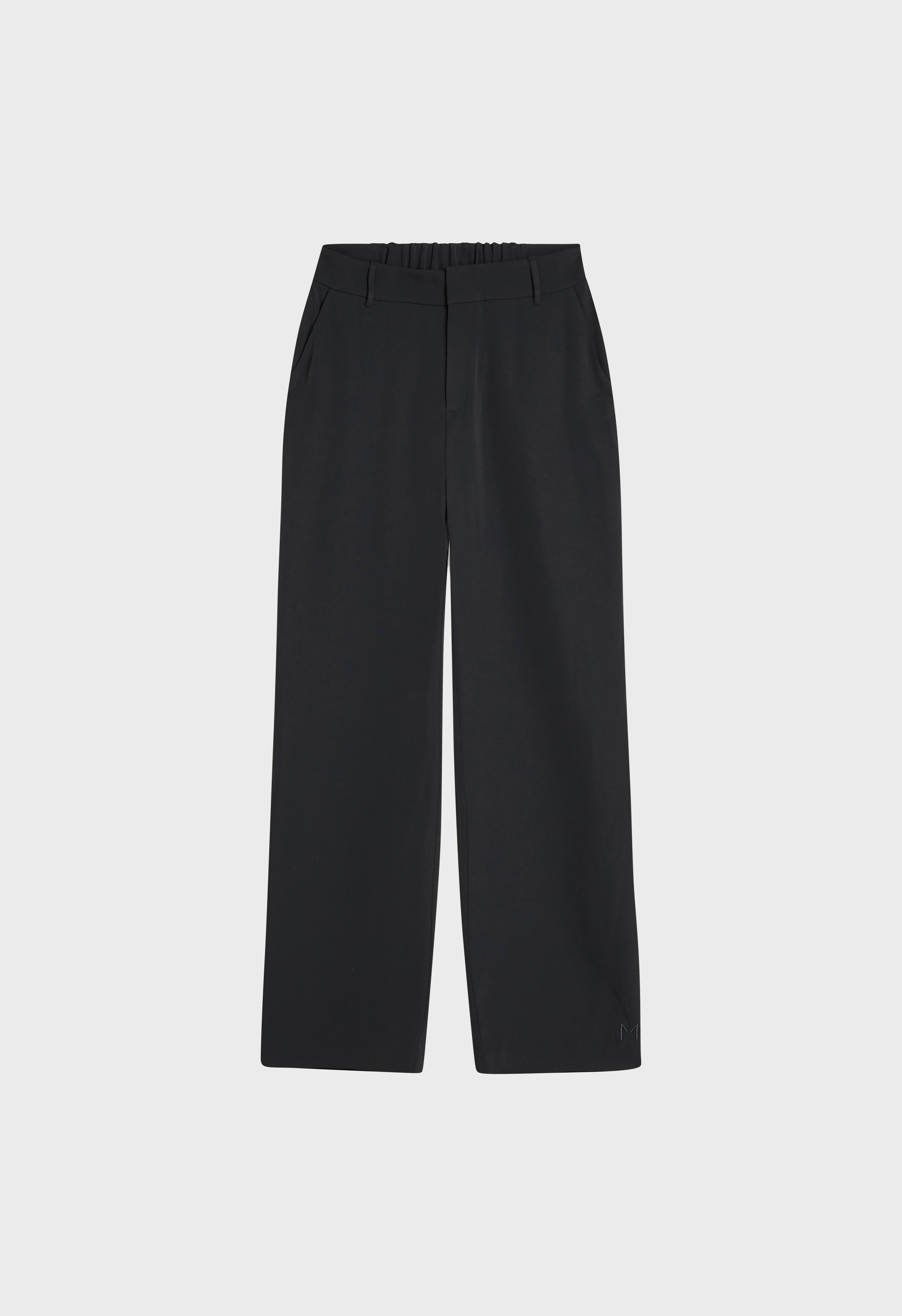 Straight Pants | Black