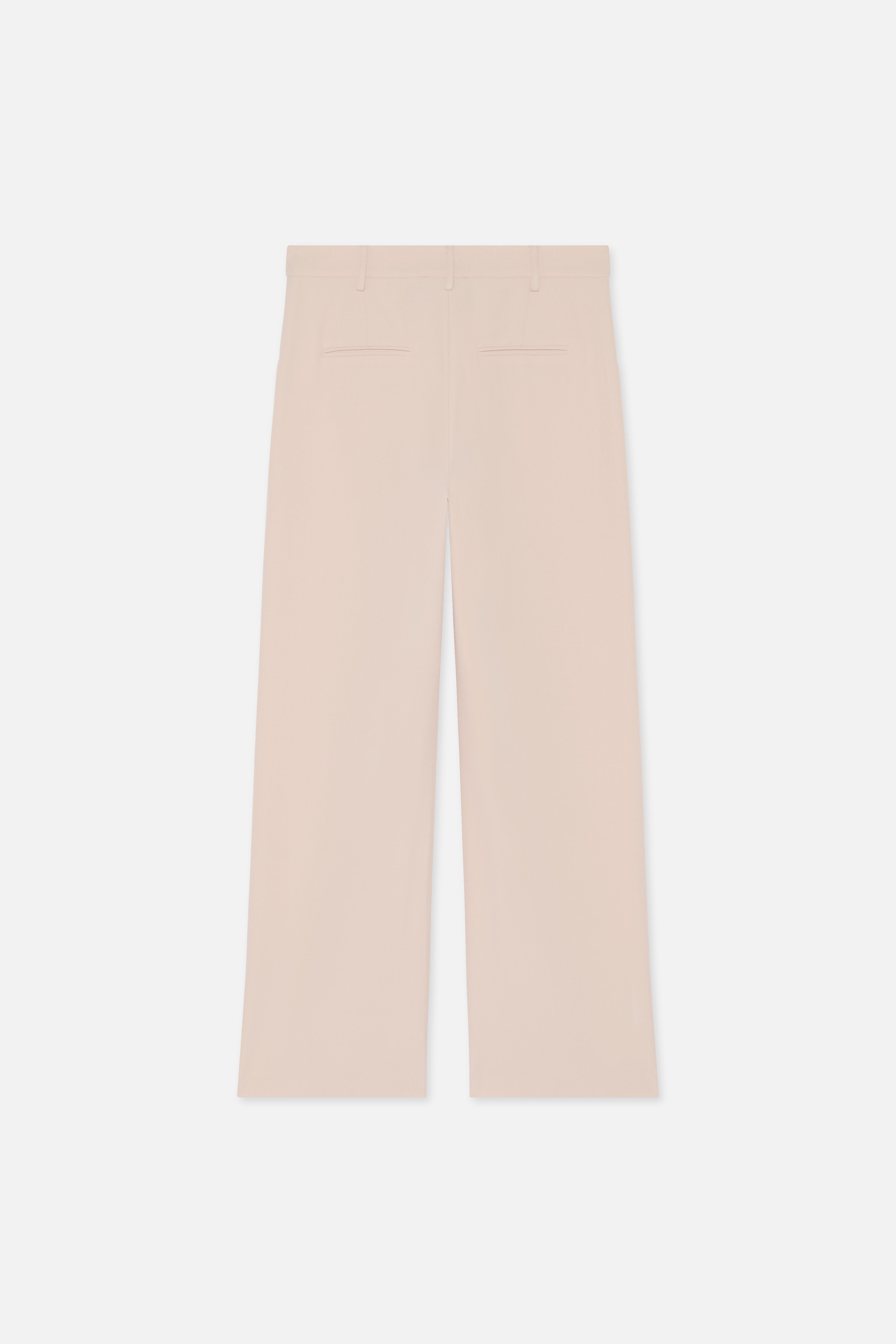Straight Cut Tailored Pants | Dark Rose