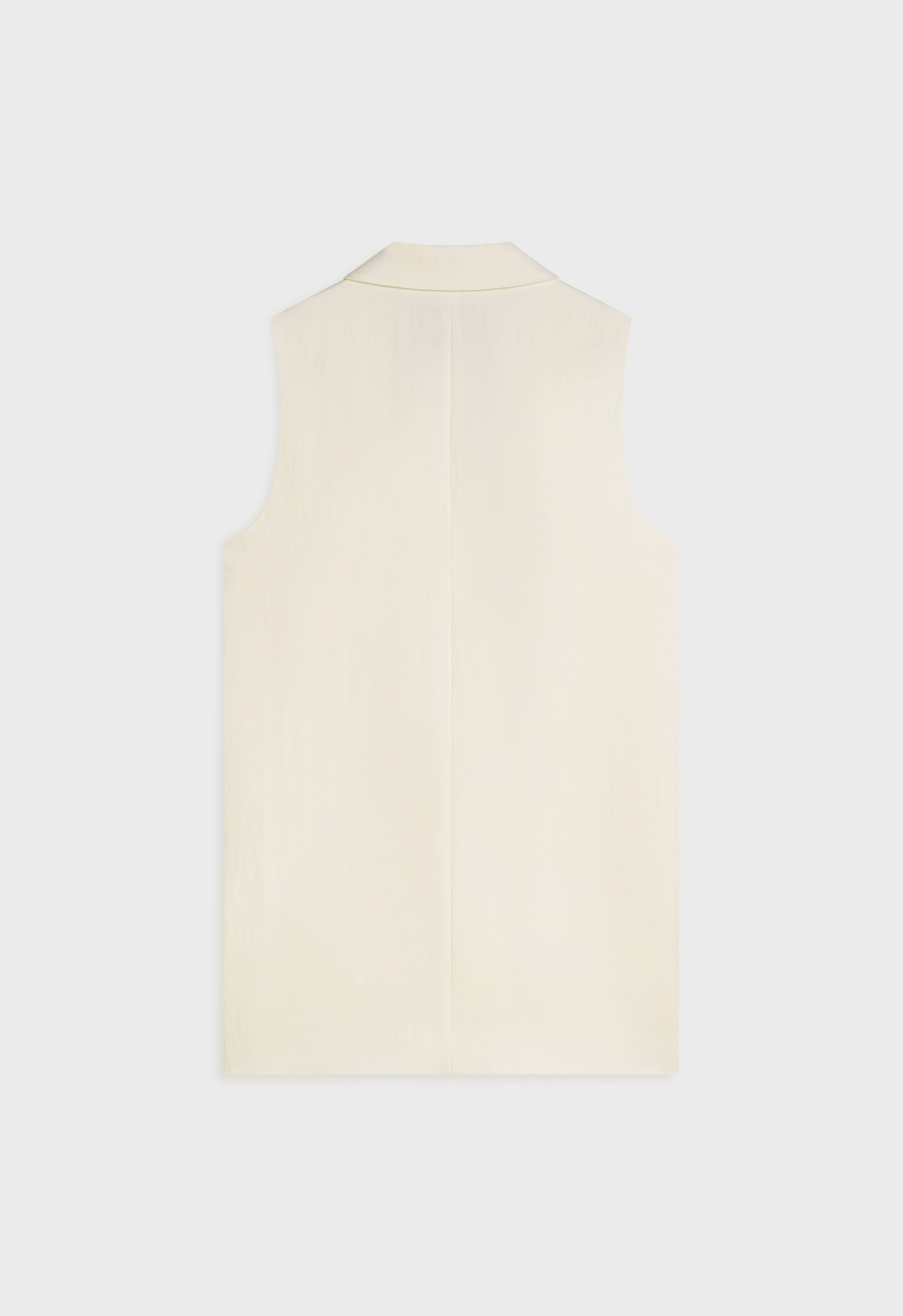 Structured Vest | Off White