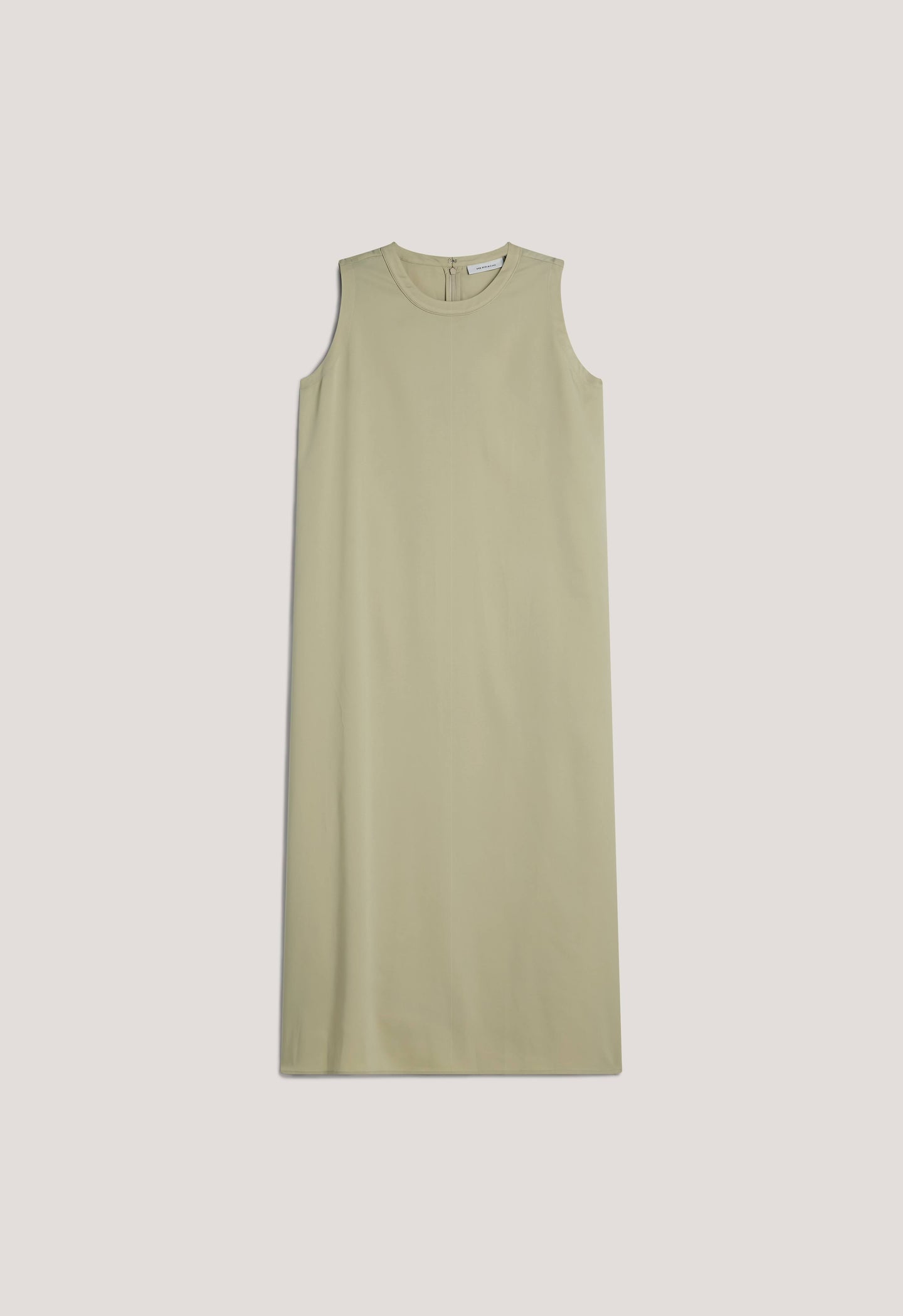 Summer Sleeveless Dress | Soft Khaki