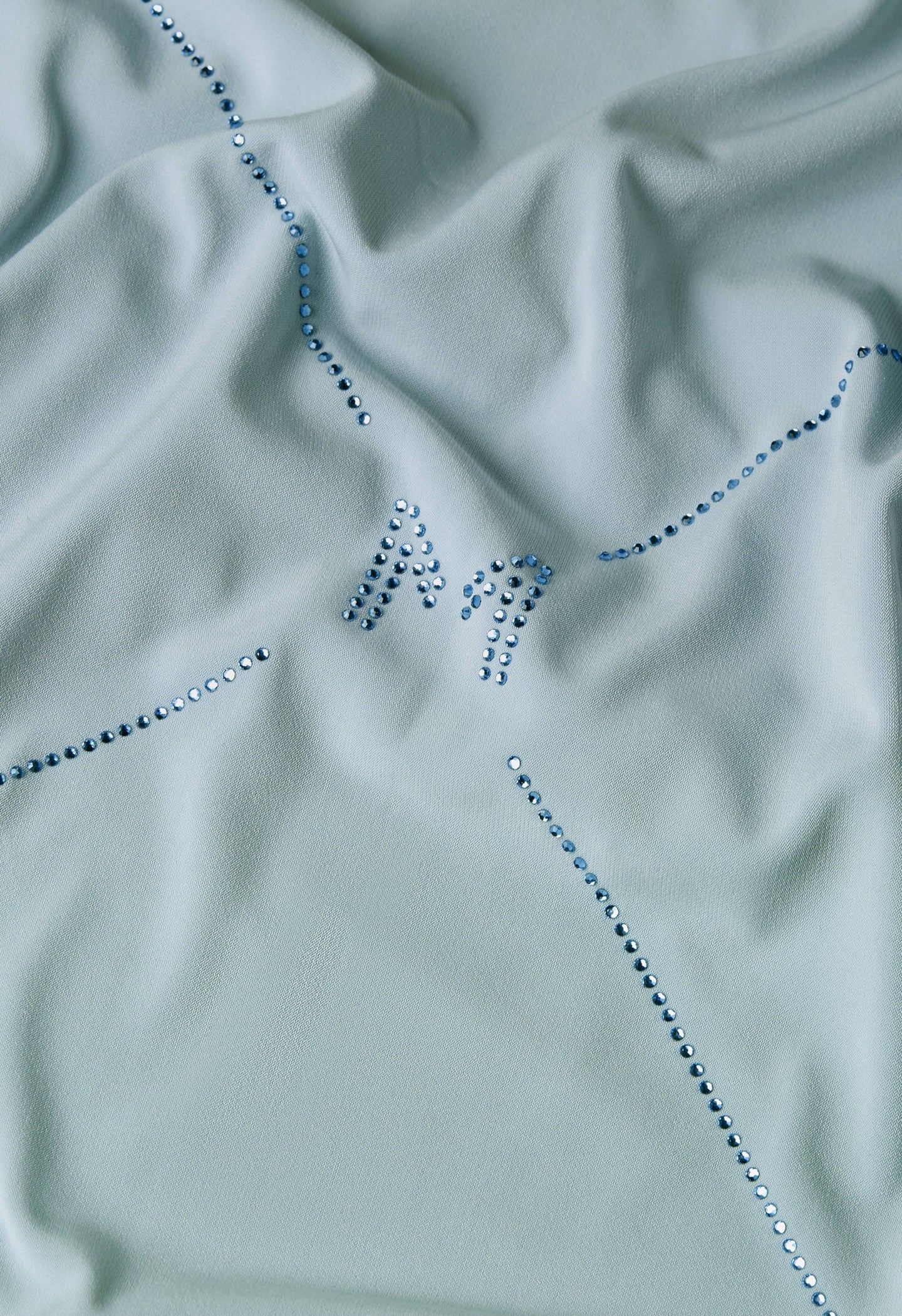 The Pearl Monogram - Premium Jersey | Misty Blue