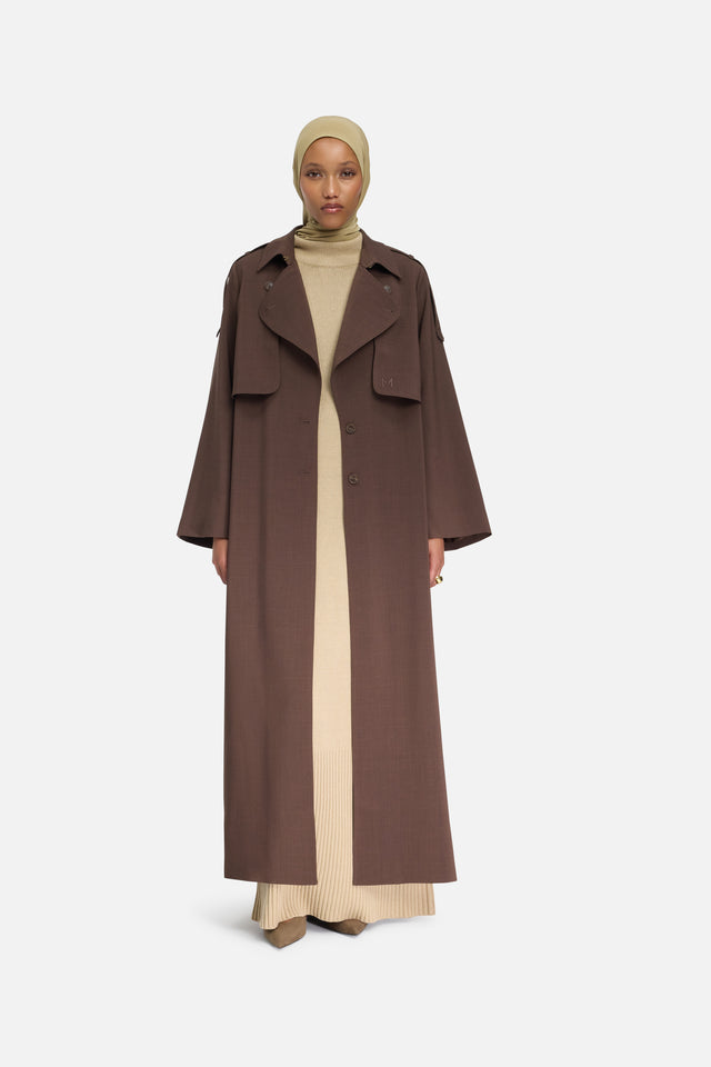 Trench Abaya