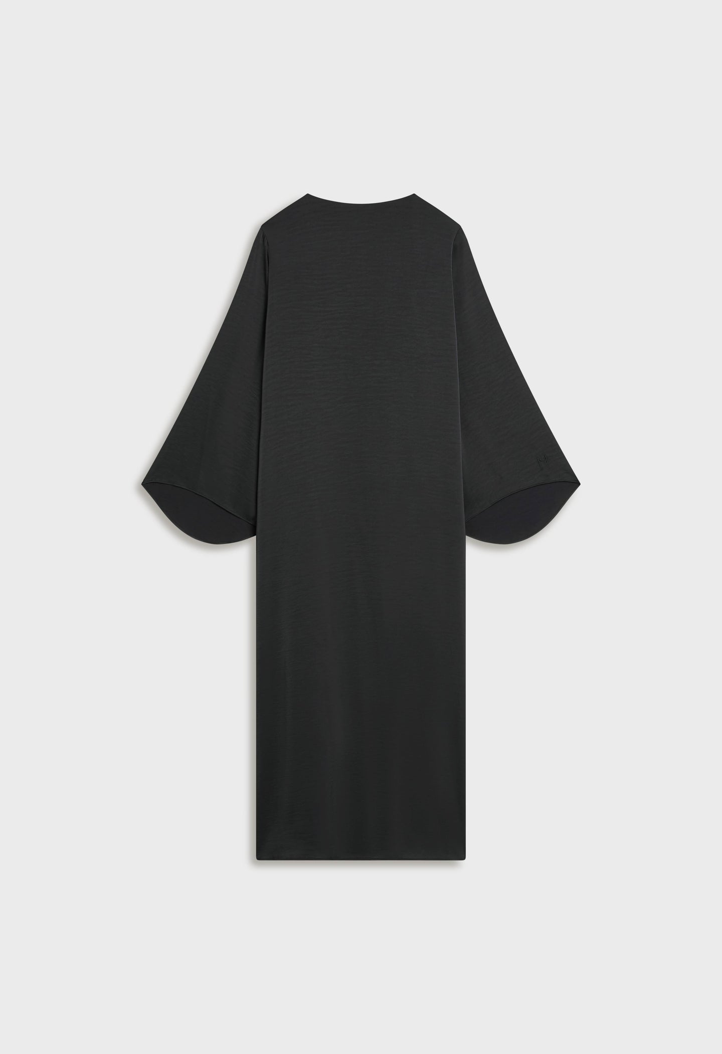 Volume Sleeve Dress | Black