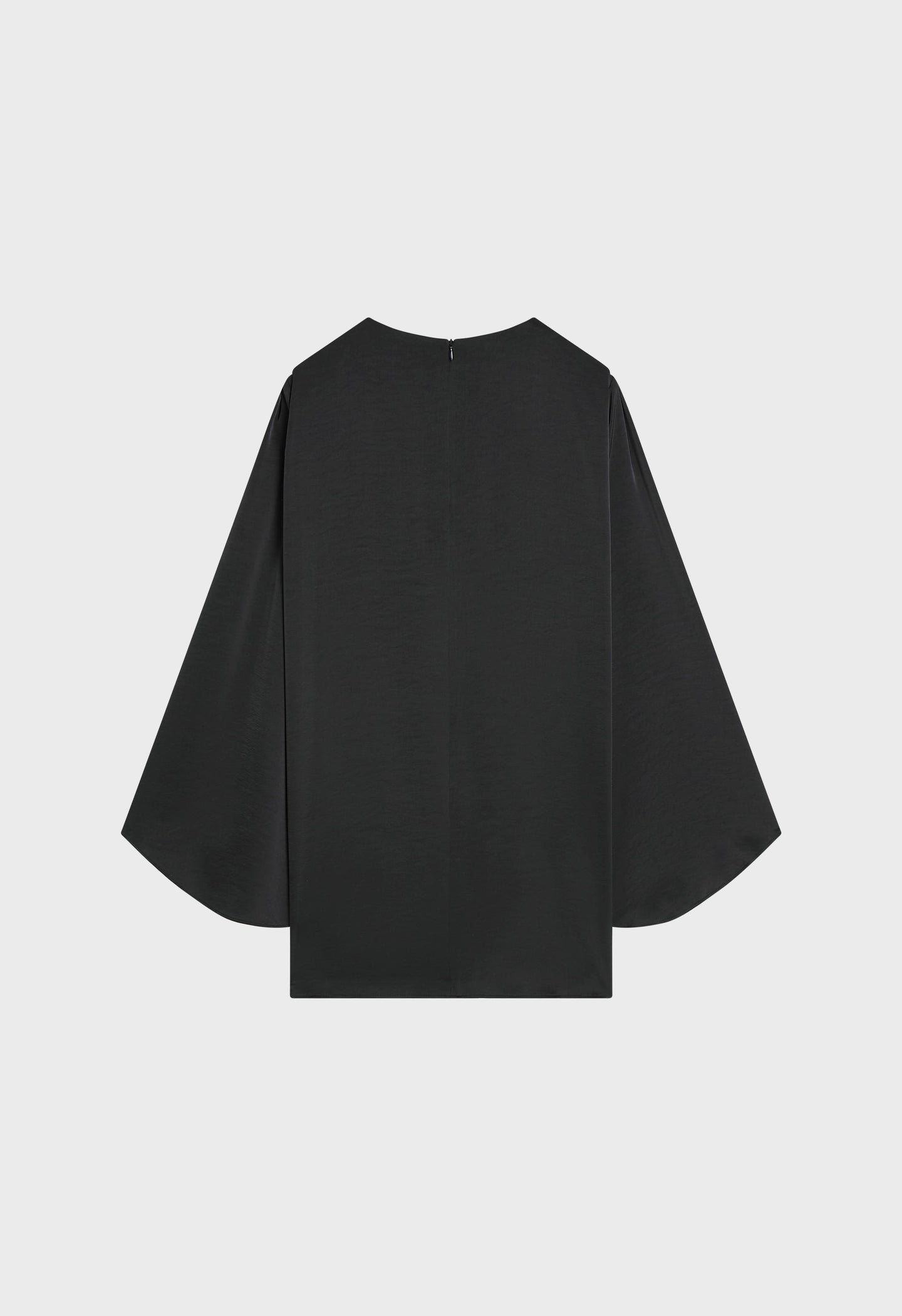 Volume Sleeve Top | Black