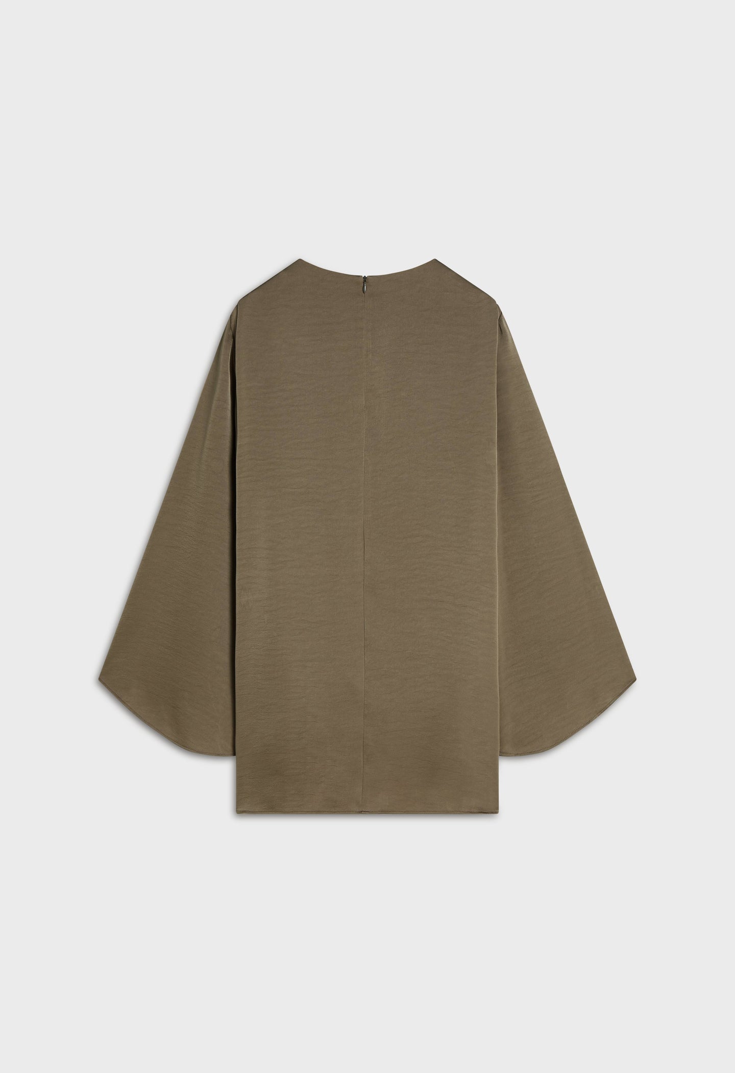 Volume Sleeve Top | Desert Brown