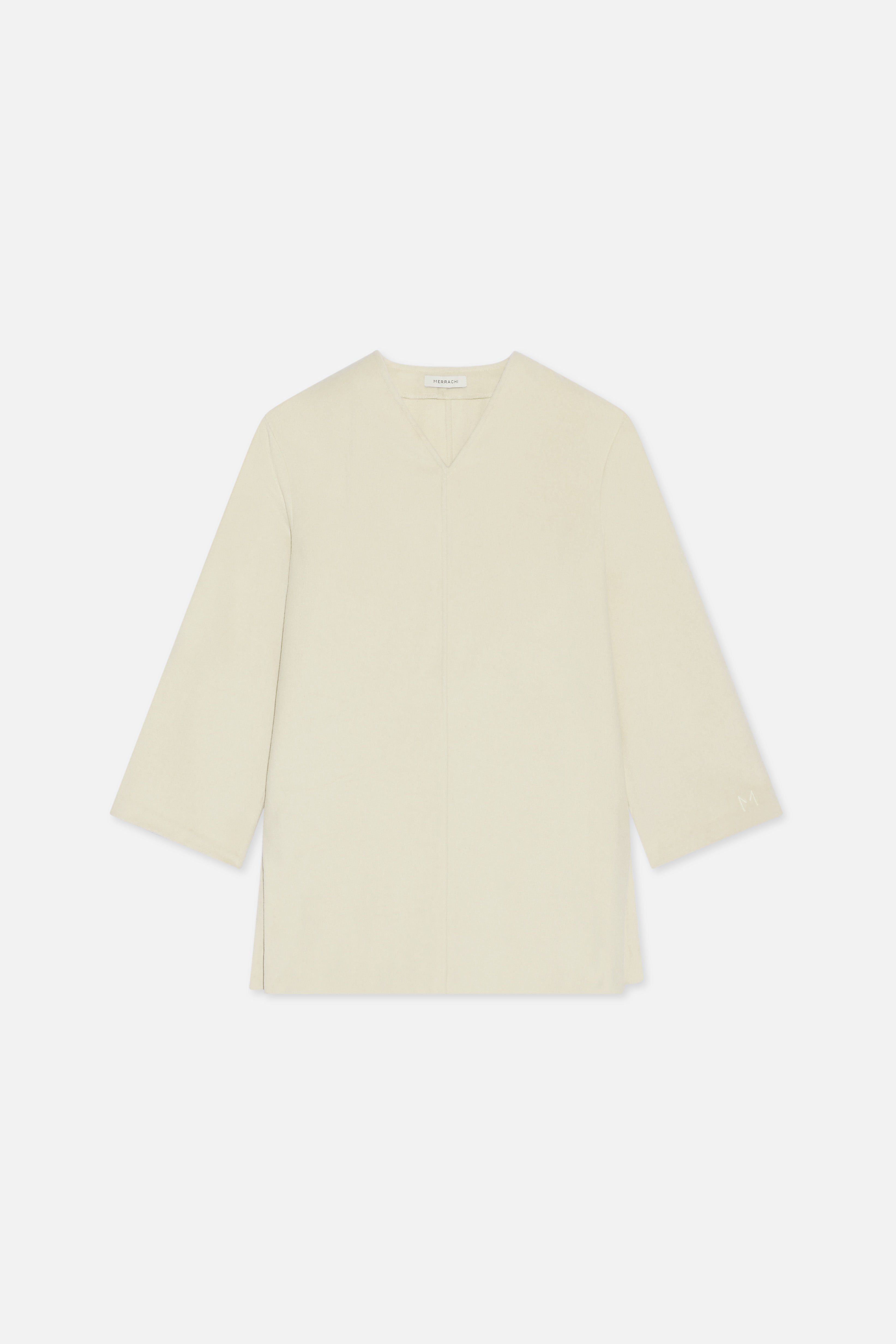 Wool Blend Sweater | Cloud White