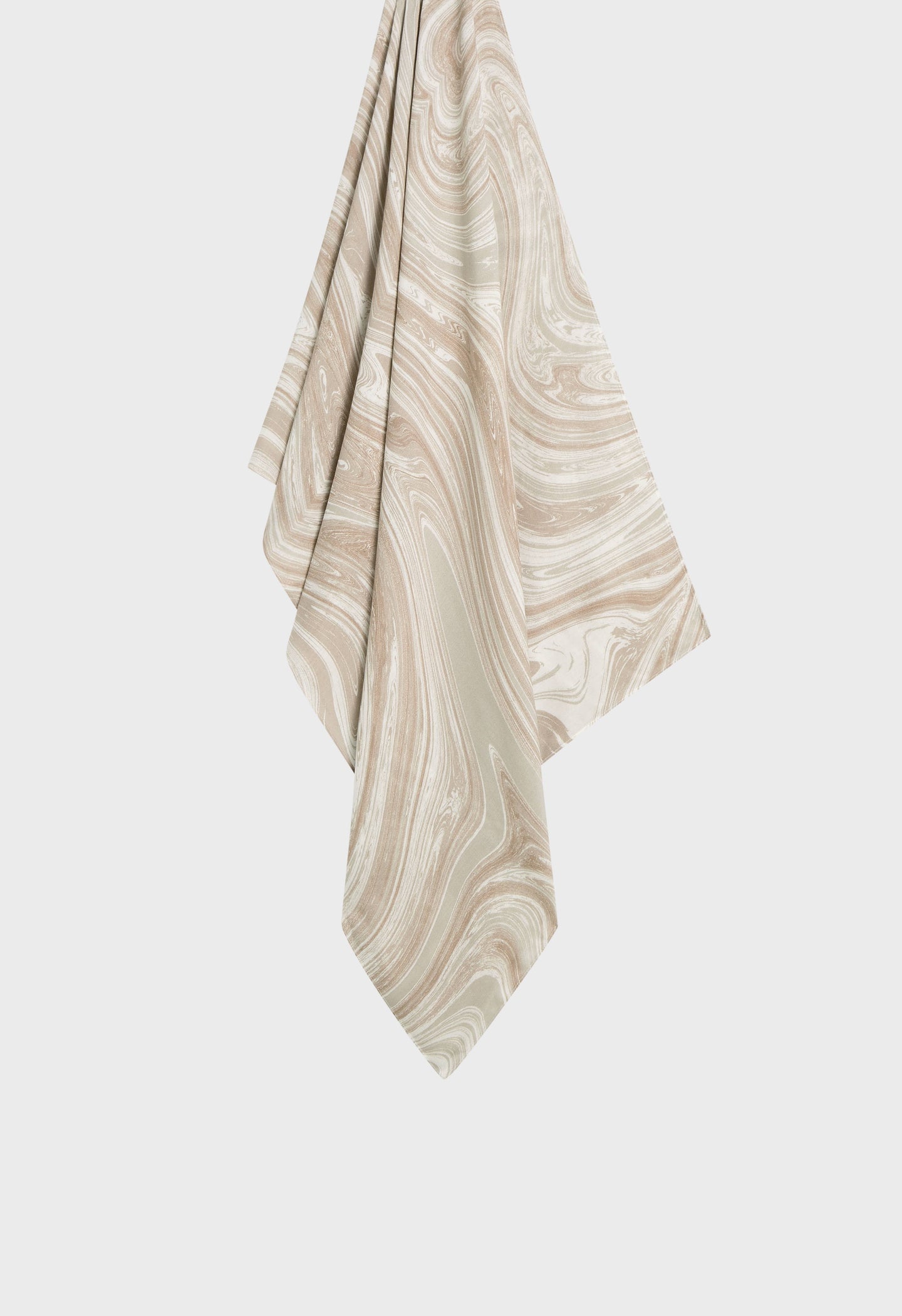 Weightless Woven Scarf | Organic Print Dark Pearl