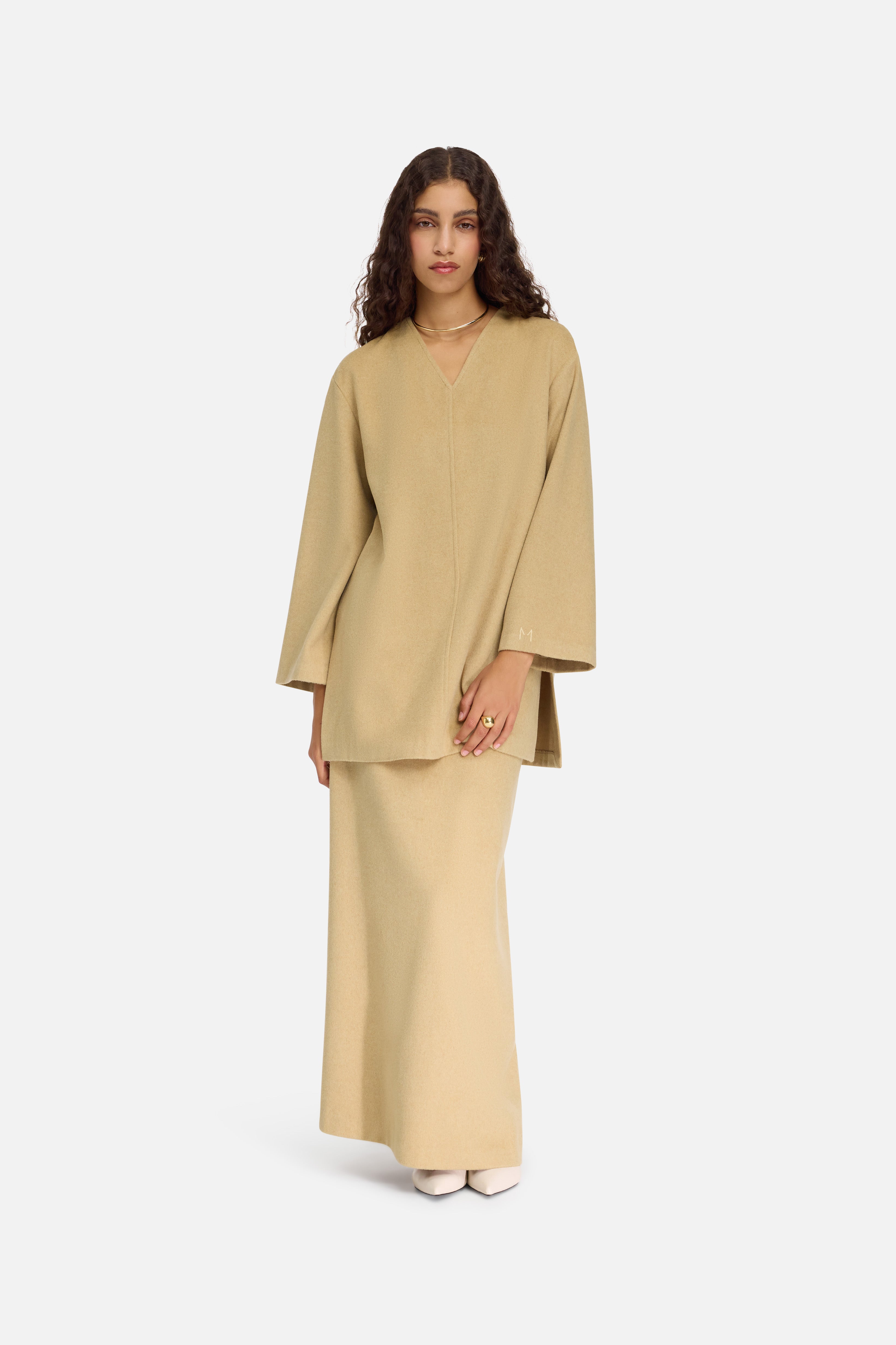 Wool Blend Sweater | Desert Clay