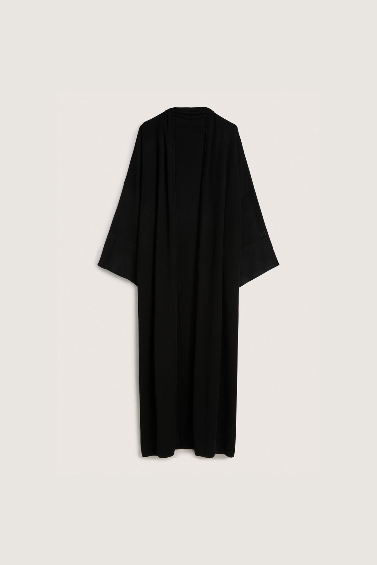 Knitted Abaya | Black