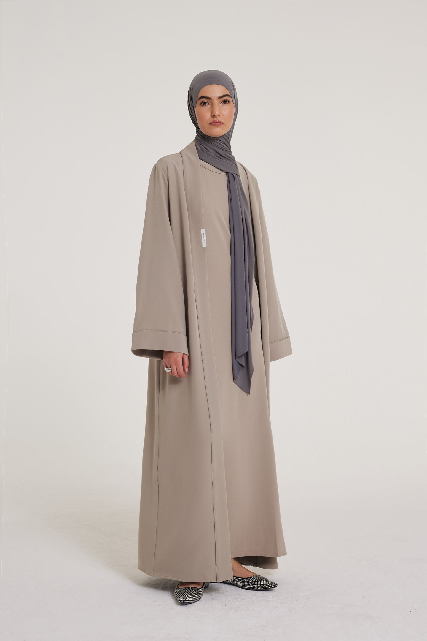 Essential Abaya - Regular | Taupe