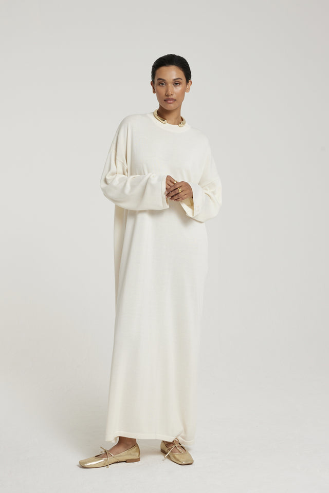 Knitted Dress | Off White
