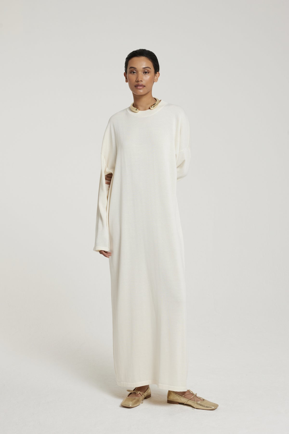 Knitted Dress | Off White