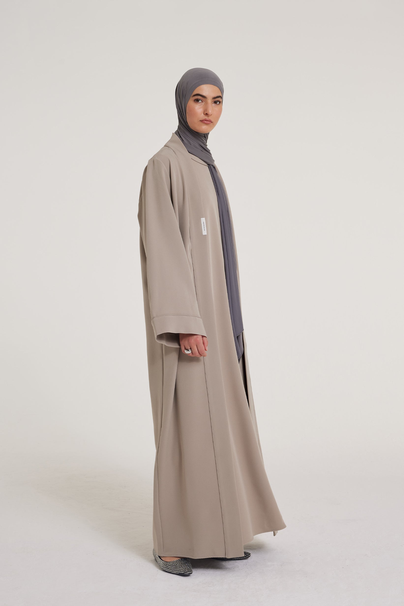 Essential Abaya - Short | Taupe
