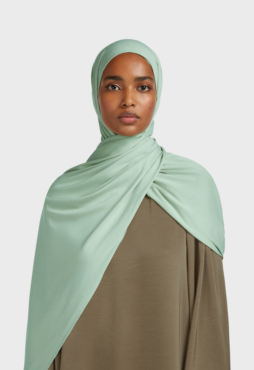 Bamboo Jersey Scarf | Lake