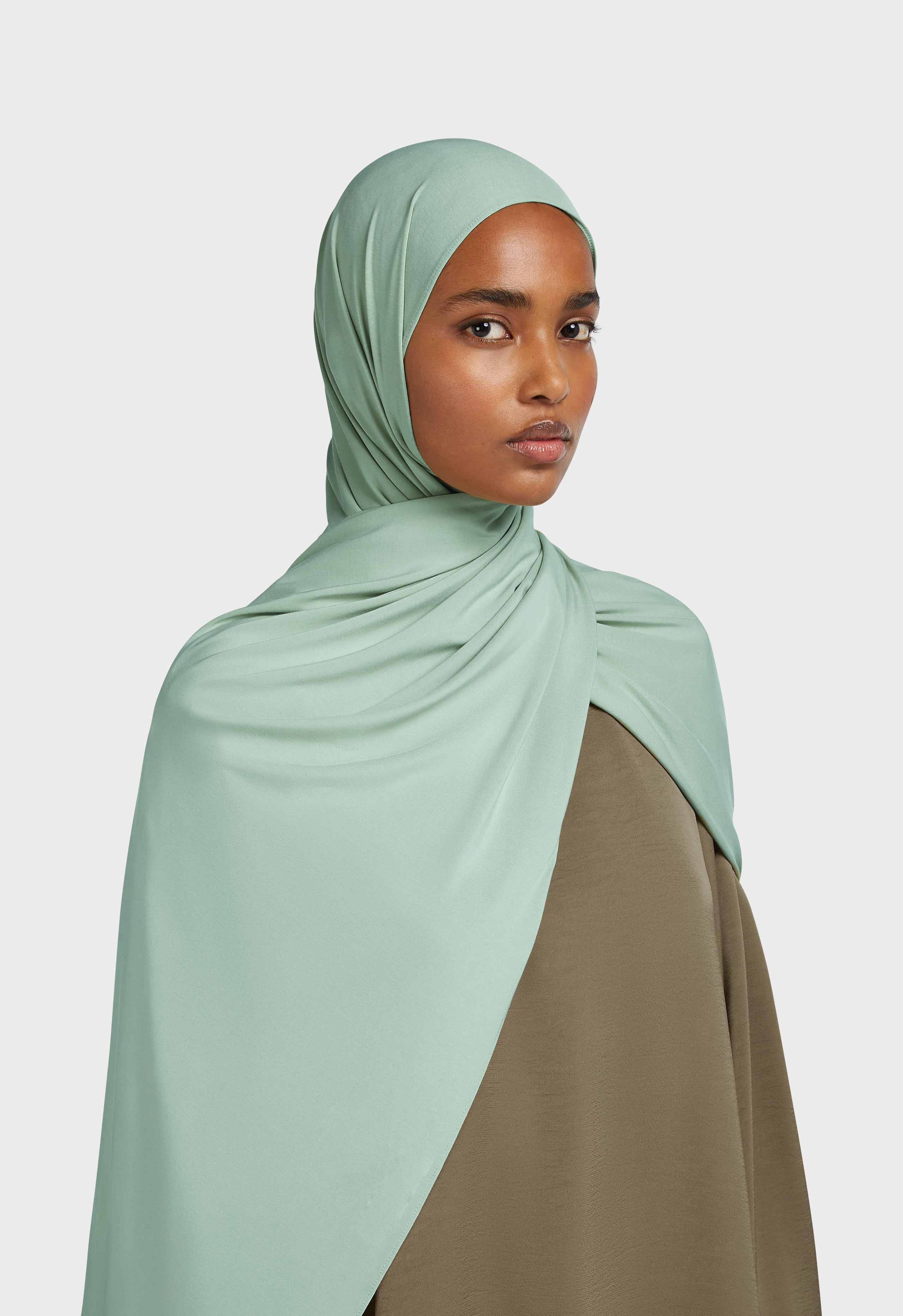 Bamboo Jersey Scarf | Lake