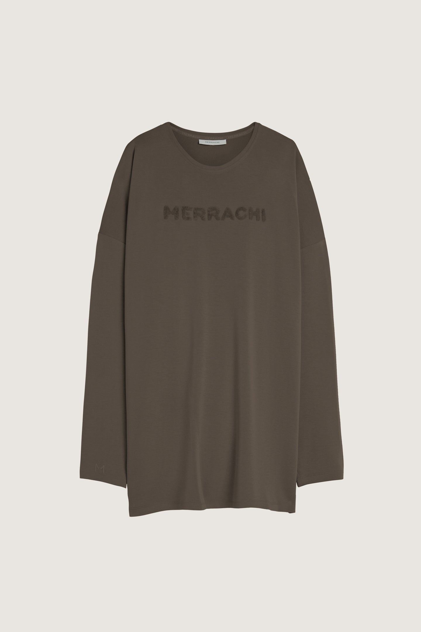 Long Sleeve Top | Ash Brown