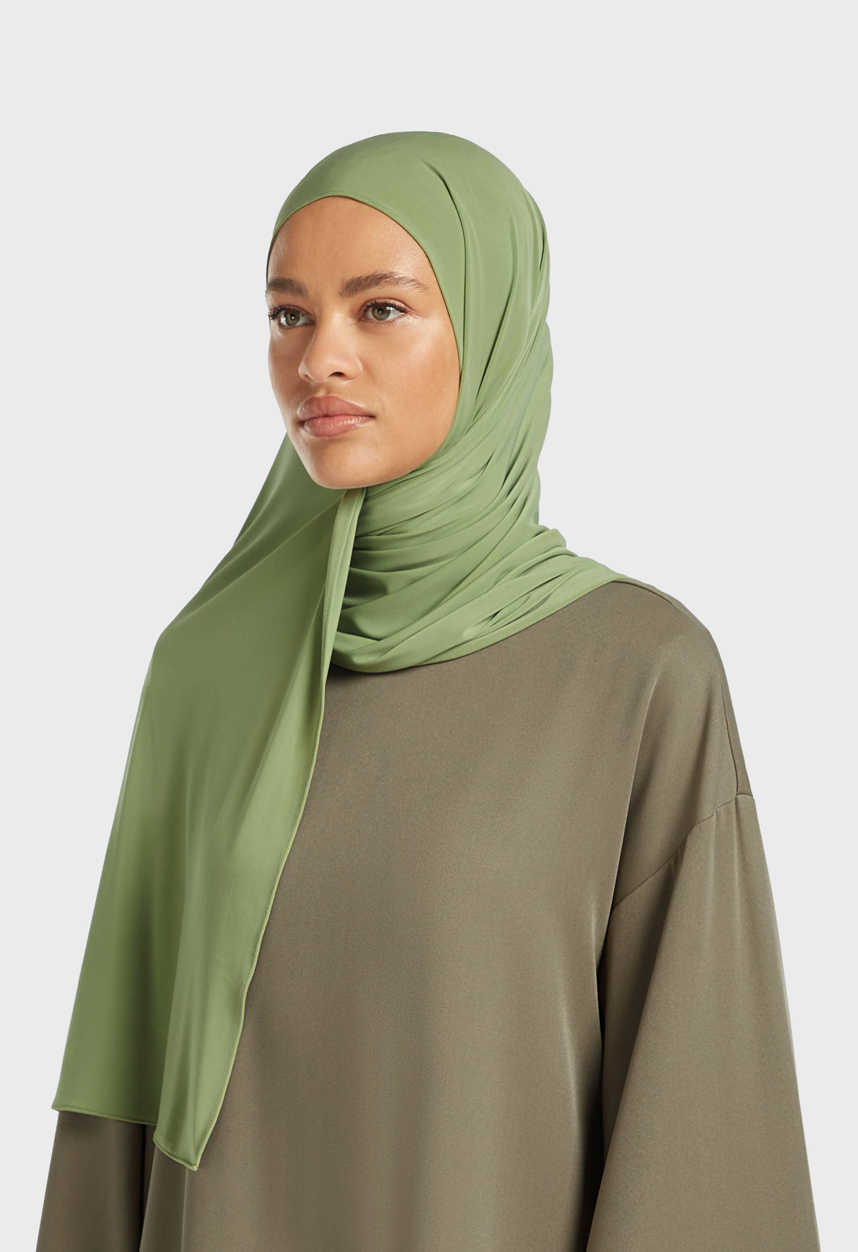 Premium Jersey Scarf | Palm Leaf