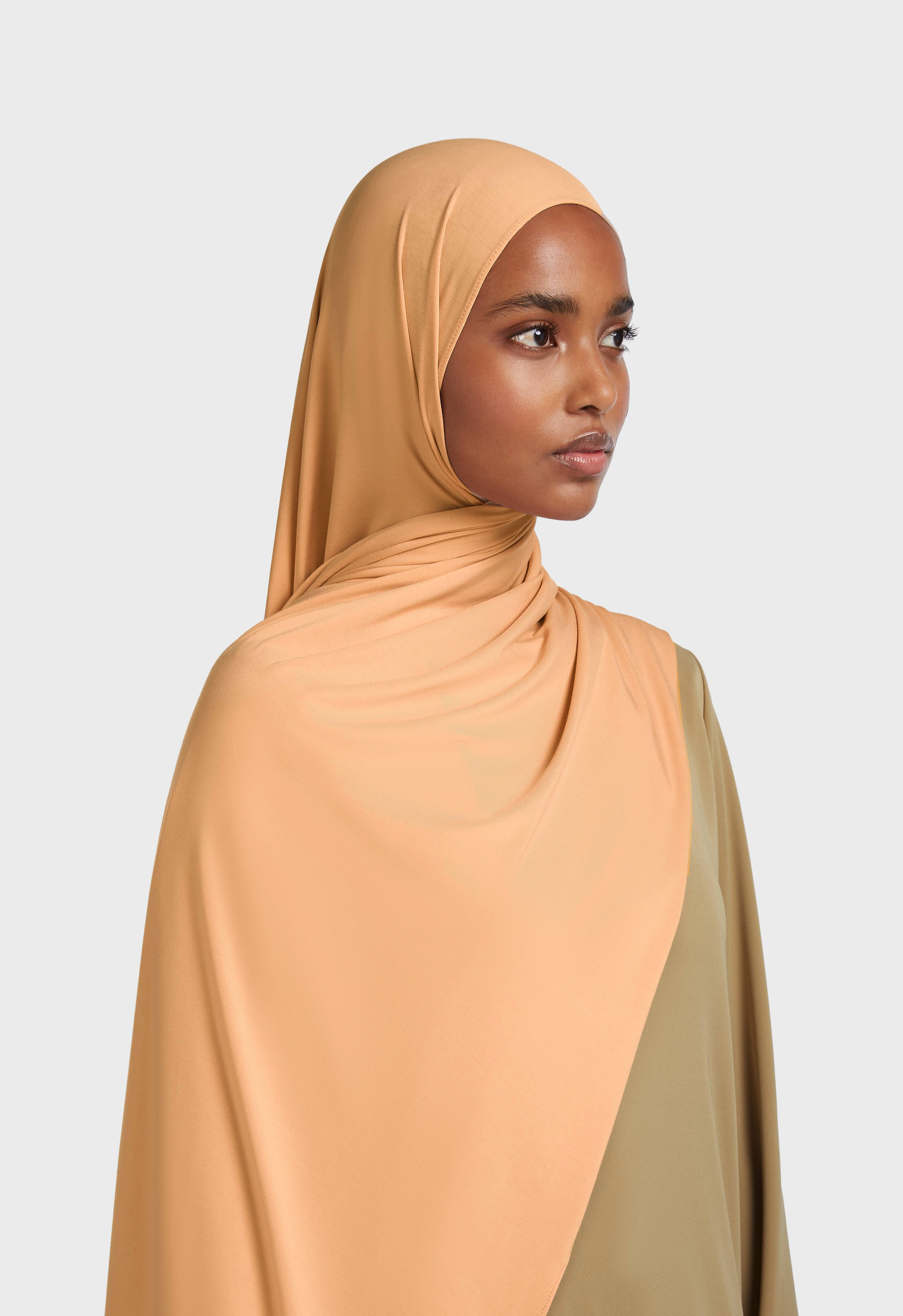 Bamboo Jersey Scarf | Powder Sand