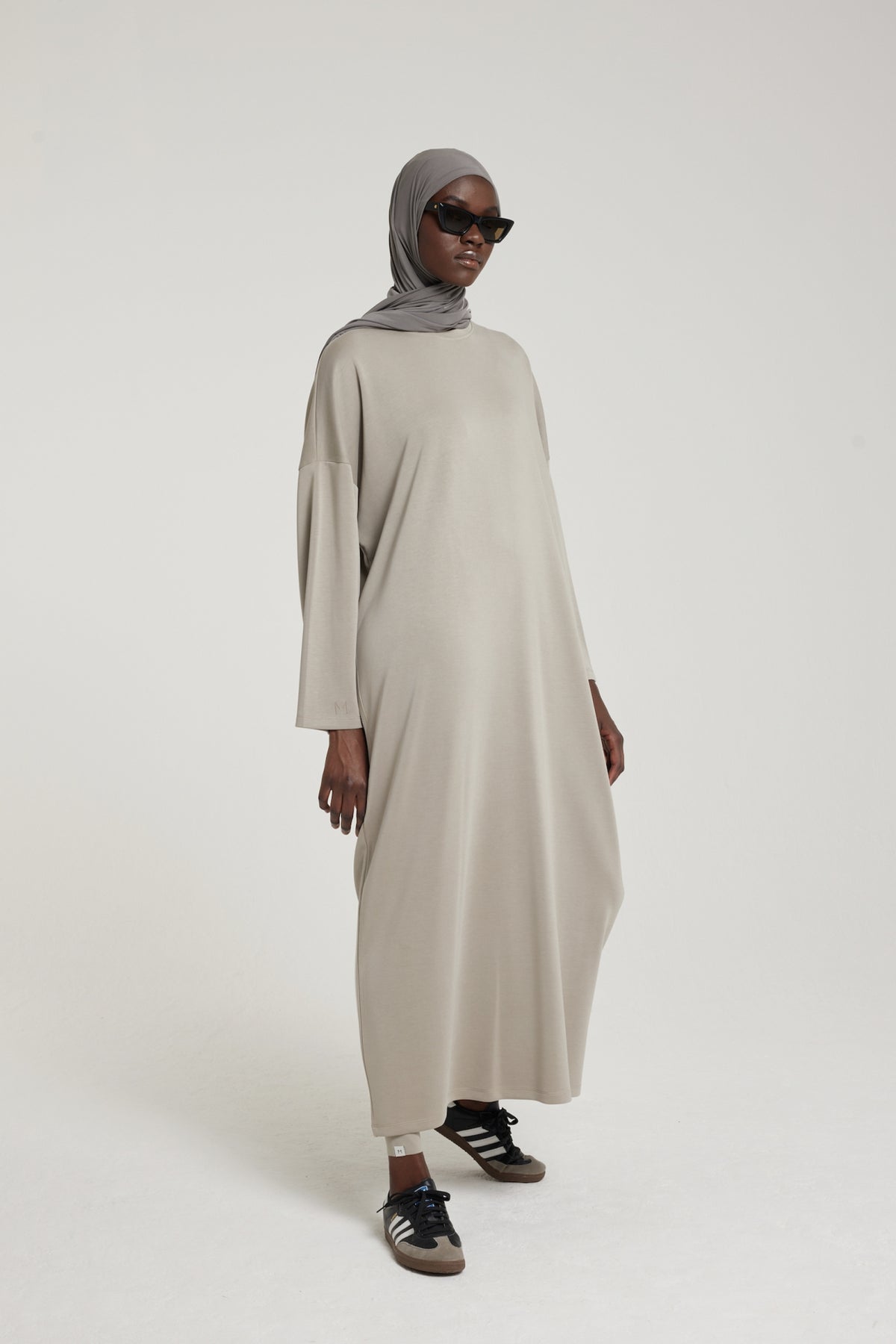 Long Sleeve Dress | Taupe
