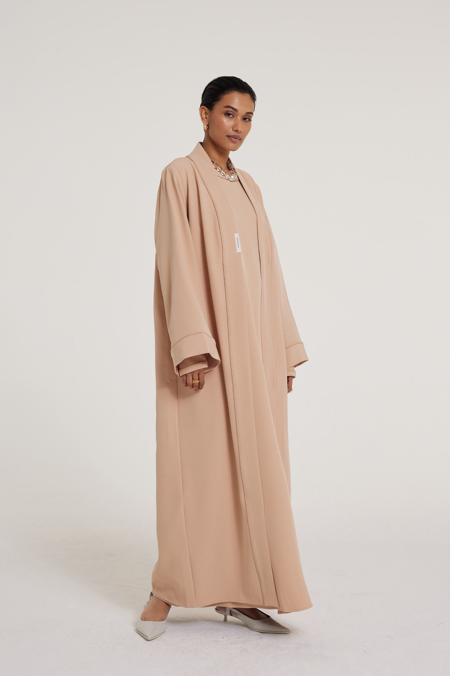 Essential Abaya - Regular | Dusty Peach