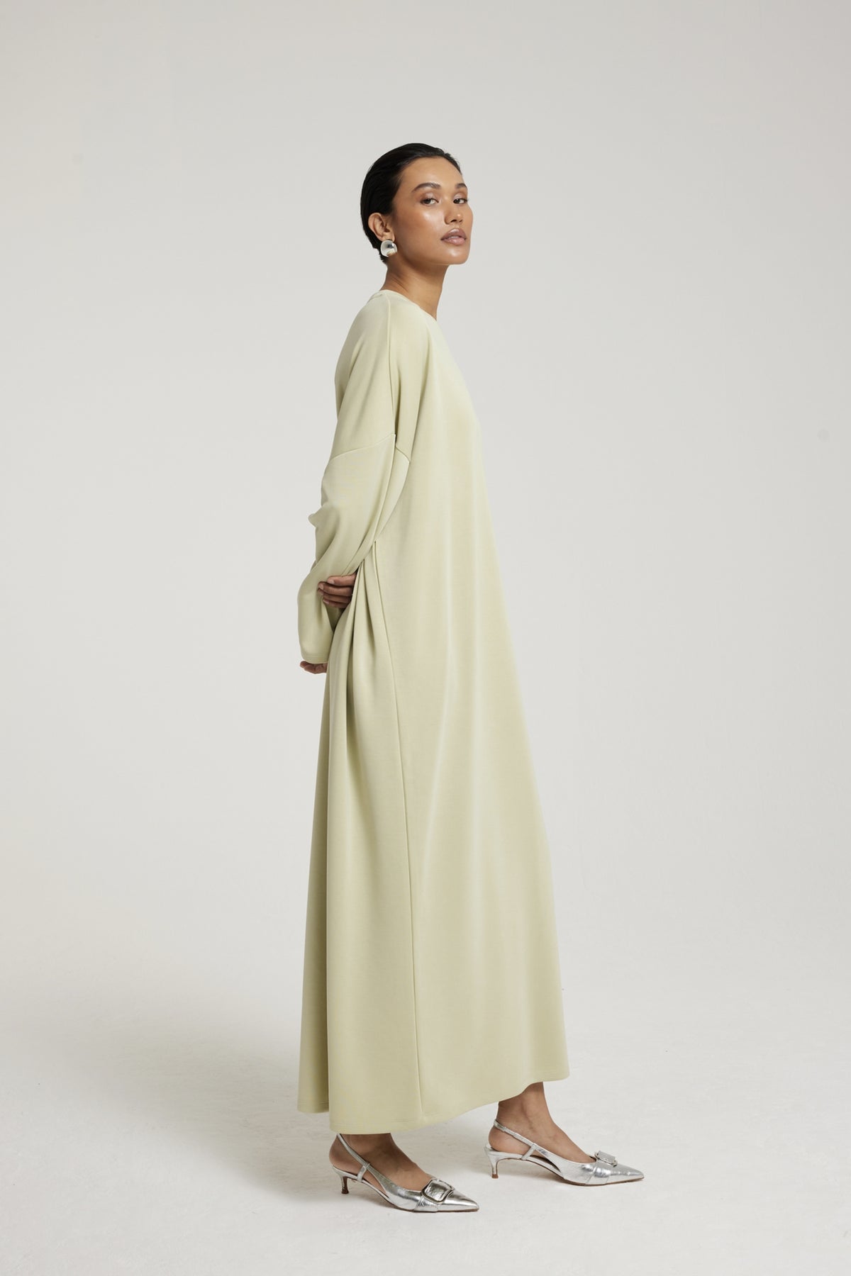 Long Sleeve Dress | Moss